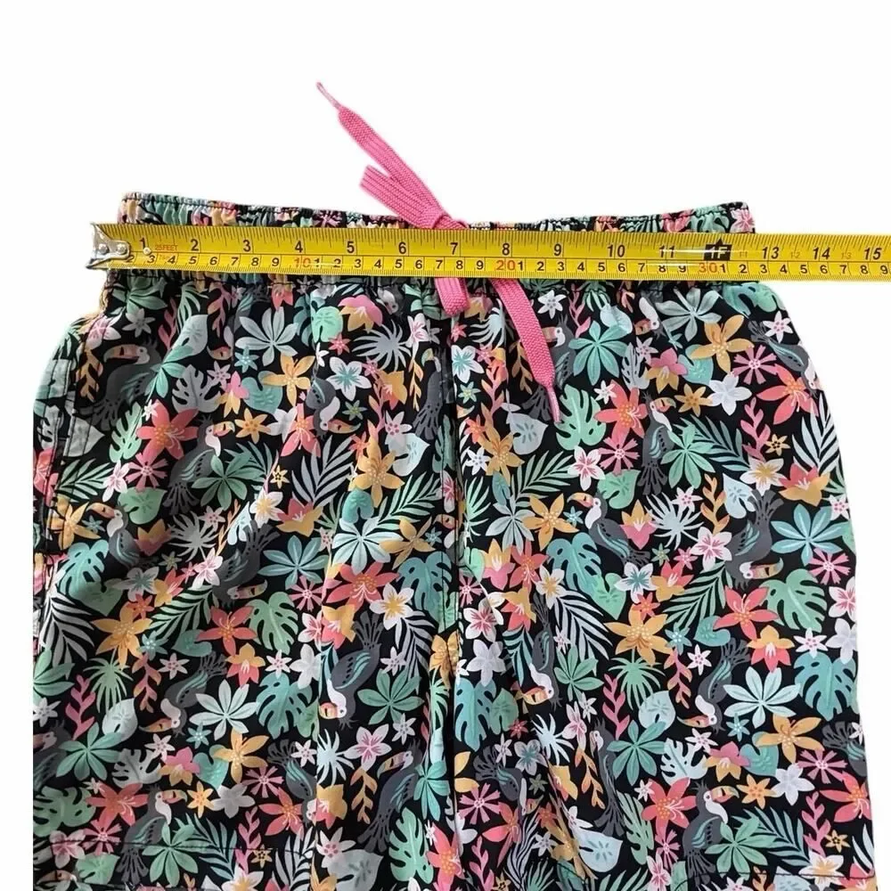 Chubbies The Bloomerangs 5” Classic Swim Trunks Men's Size Small Toucan Tropical